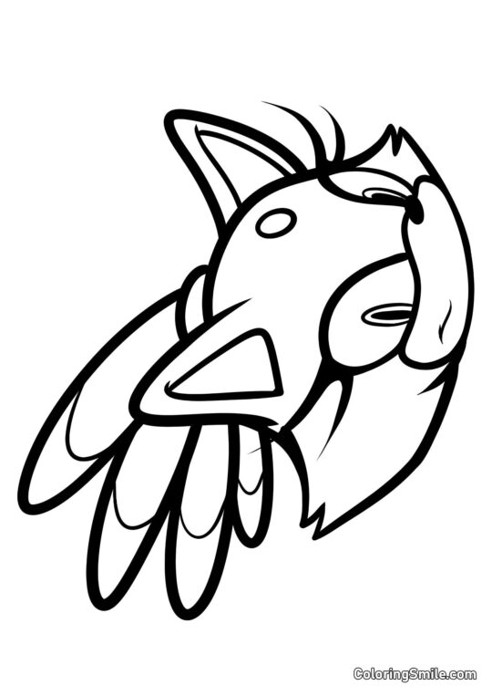 Blaze le Chat Blaze le Chat - Page de Coloriage