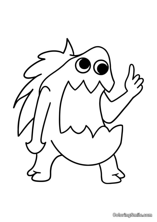 Joel puant de la maternelle Banban - Page de Coloriage