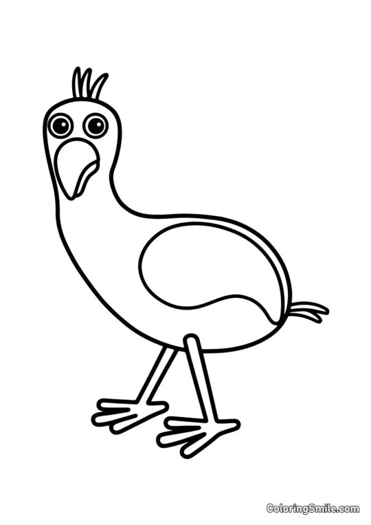 Opila agressive de la maternelle Banban - Page de Coloriage