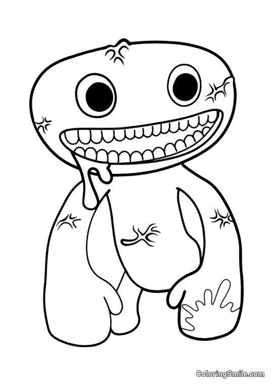 Jumbo Josh de la maternelle Banban - Page de Coloriage
