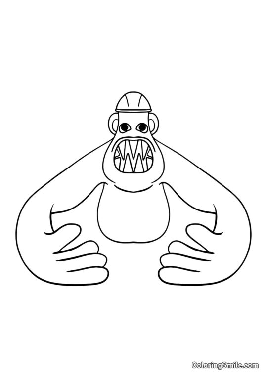 Hanky Jake de la maternelle Banban - Page de Coloriage