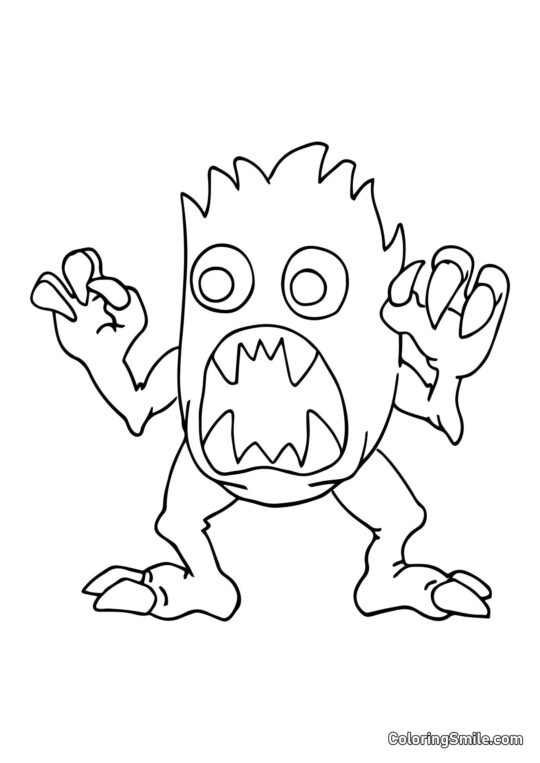 Hunter Tim de la maternelle Banban - Page de Coloriage