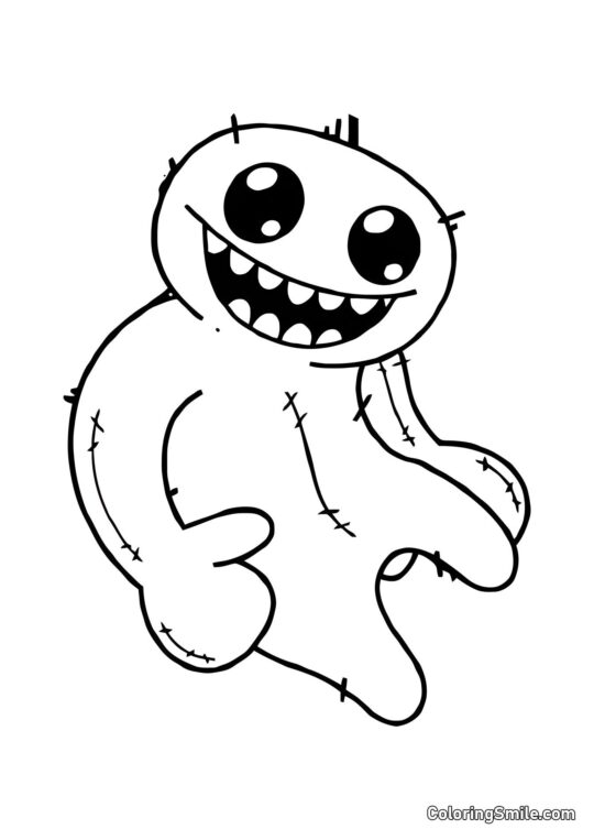 Jumbo Josh mignon - Page de Coloriage