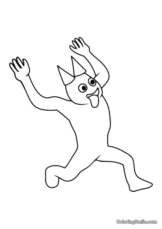 Banban courant - Page de Coloriage