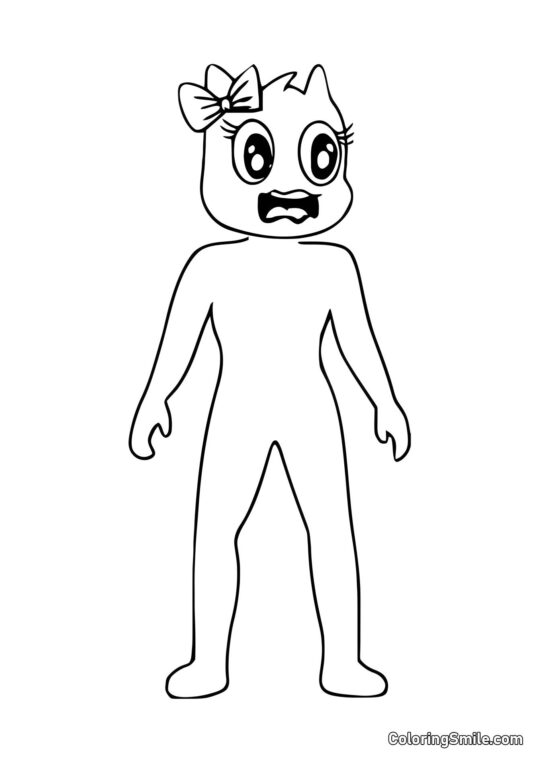 Kawaii Banbalina - Page de Coloriage