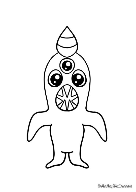 Kawaii Nabnab de la maternelle Banban - Page de Coloriage