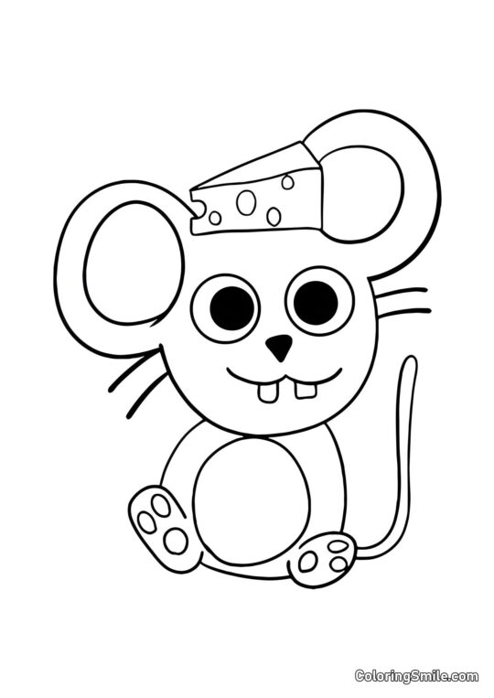 Souris Tom de la maternelle Banban - Page de Coloriage