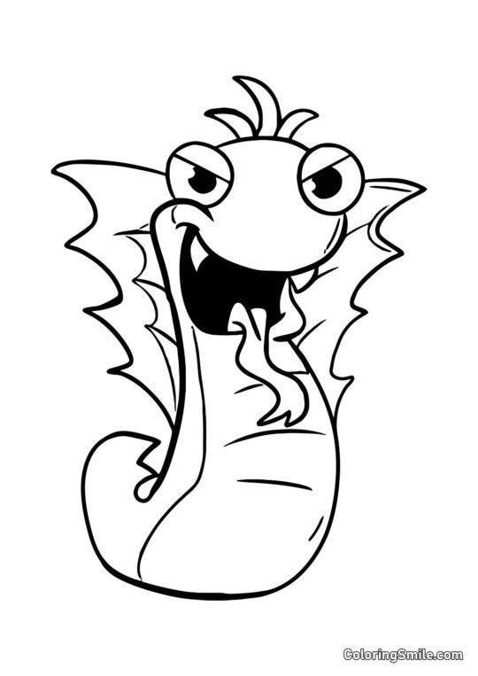 Steve silencieux de la maternelle Banban - Page de Coloriage