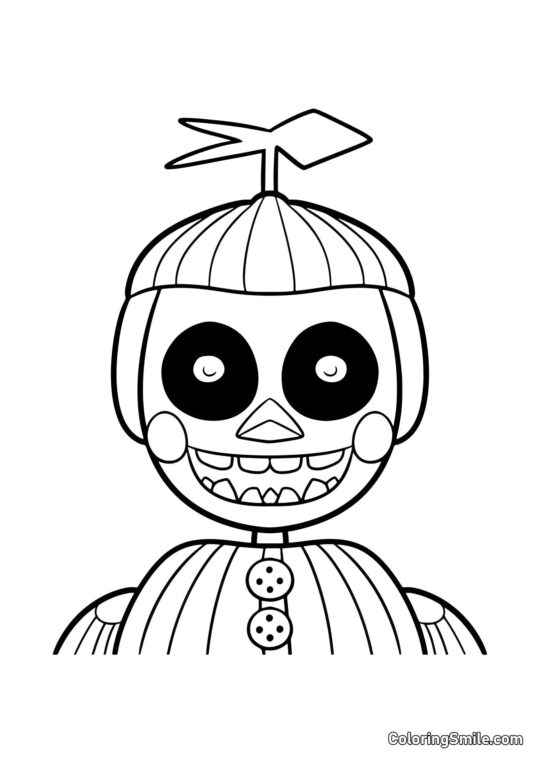 Balloon Boy Phantom Balloon Boy Phantom - Page de Coloriage