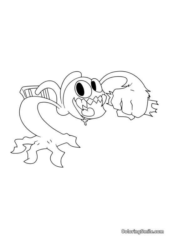 Violet sorti de la ventilation Violet sorti de la ventilation - Page de Coloriage