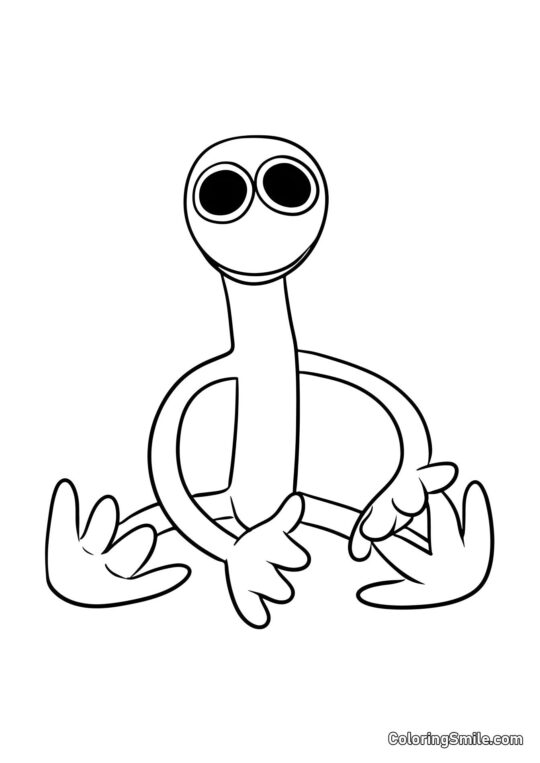 Violet mignon Violet mignon - Page de Coloriage