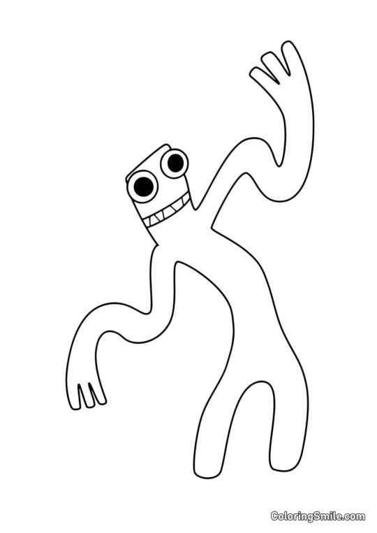 Vert confus Vert confus - Page de Coloriage