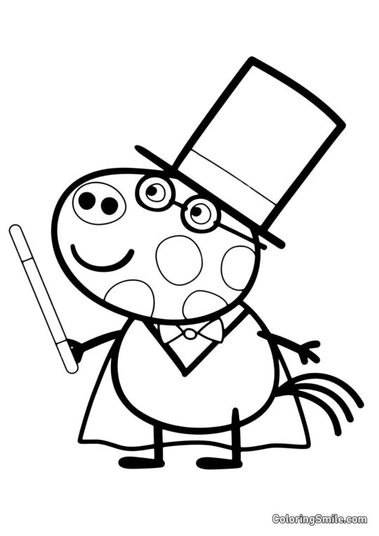 La Magie de Pedro - Page de Coloriage