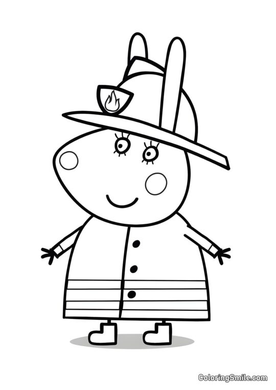 Maman Lapin - Page de Coloriage