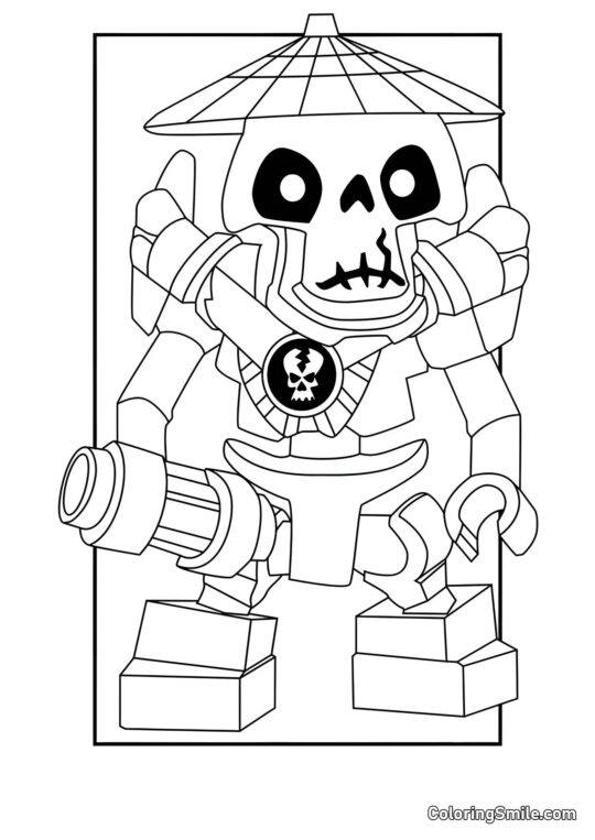 Ninjago Vypira - Page de Coloriage