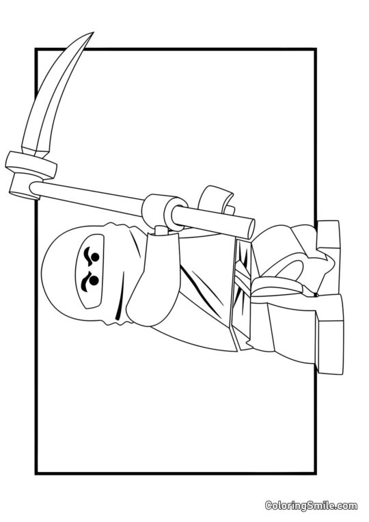 Ninjago Cole - Page de Coloriage