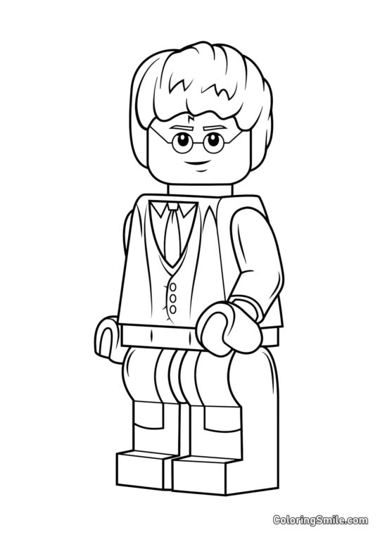 LEGO Harry Potter - Page de Coloriage