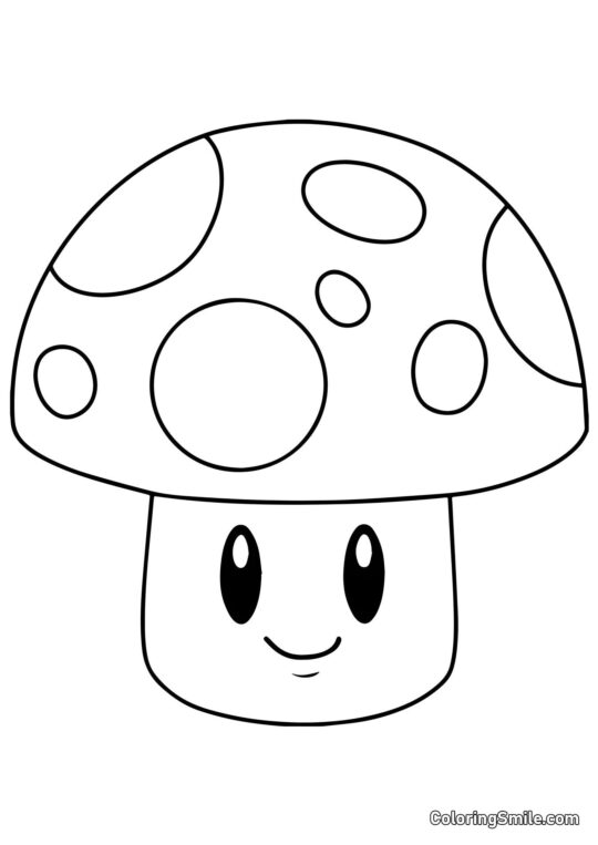 Champi-Soleil de Plants vs. Zombies - Page de Coloriage