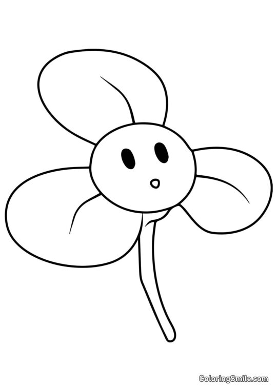 Souffleur de Plants vs. Zombies - Page de Coloriage