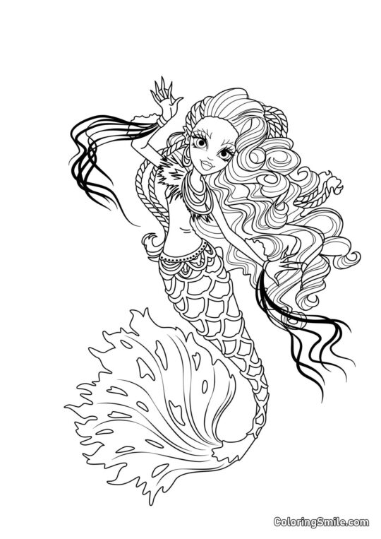 Sirena Von Boo (Sirena Von Boo) Sirena Von Boo (Sirena Von Boo) - Page de Coloriage