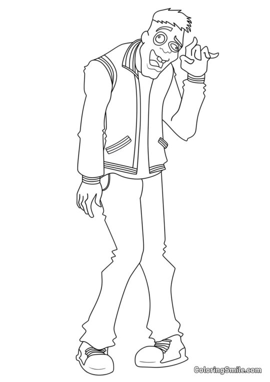 Mo ‘Slow-Mo’ Deadovitch Mo ‘Slow-Mo’ Deadovitch - Page de Coloriage