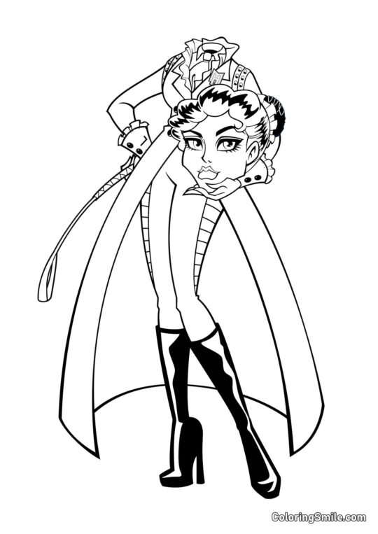 Fille du Cavalier sans tête Fille du Cavalier sans tête - Page de Coloriage