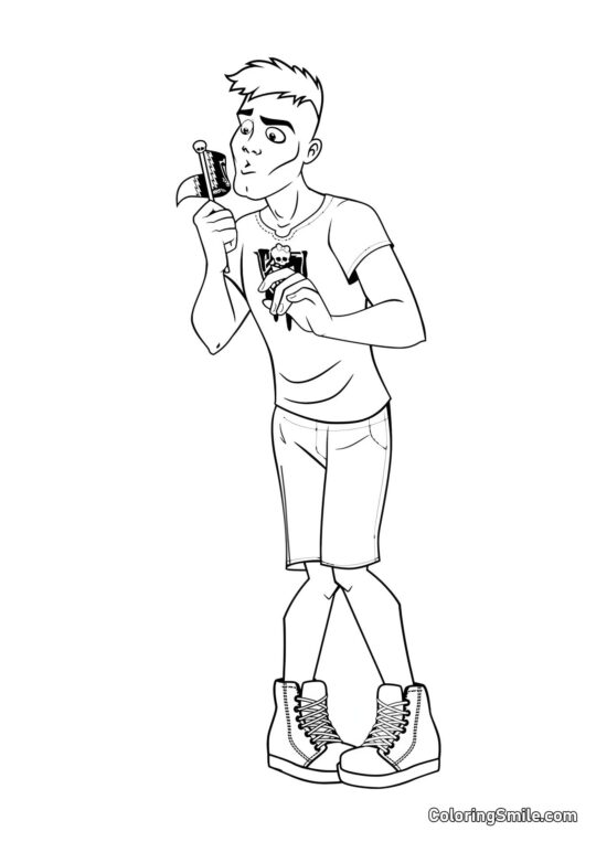 Sloumen Sloumen - Page de Coloriage