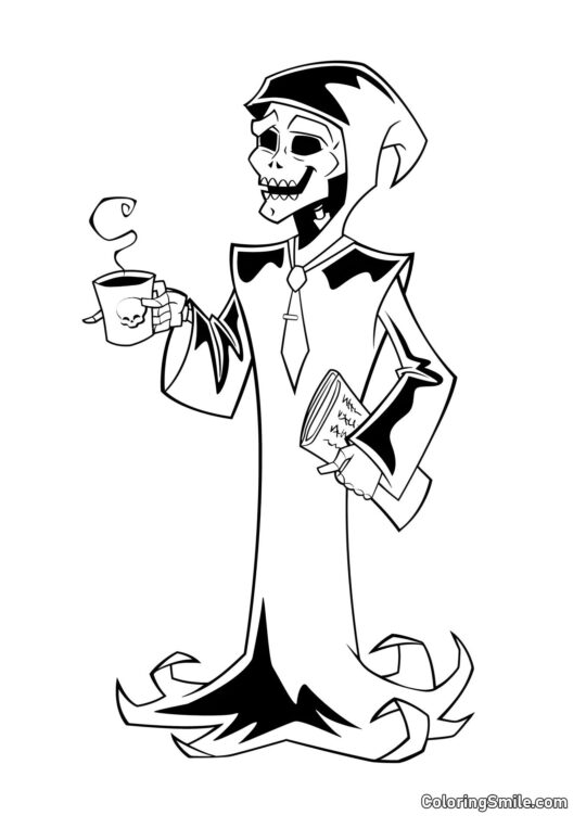 Mr. Death Mr. Death - Page de Coloriage