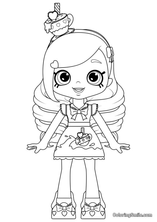 Kirsty - Page de Coloriage