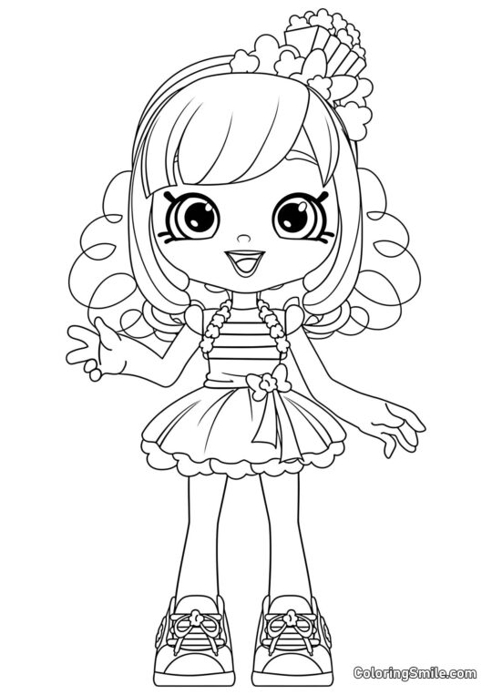 Poppet - Page de Coloriage