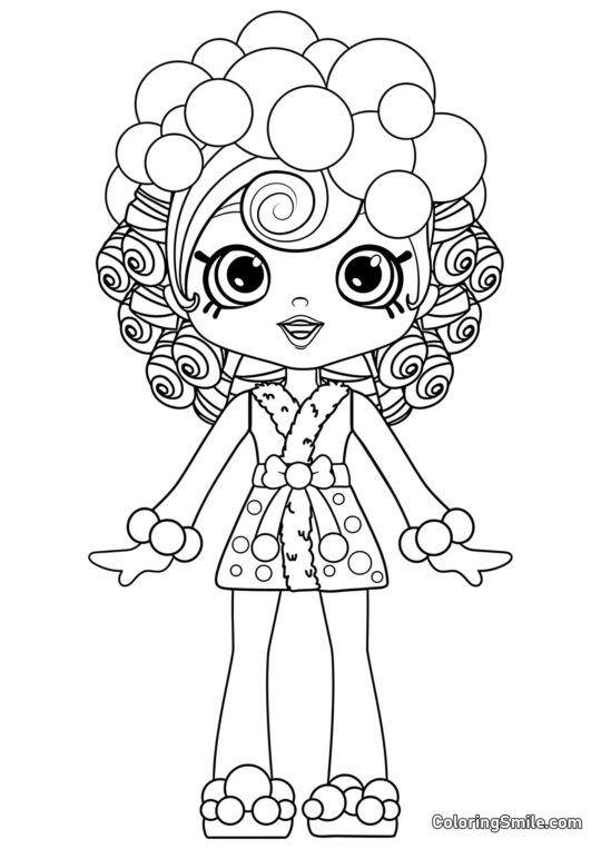 Bubblisha - Page de Coloriage