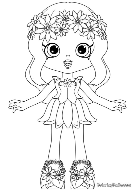 Daisy Pétales - Page de Coloriage