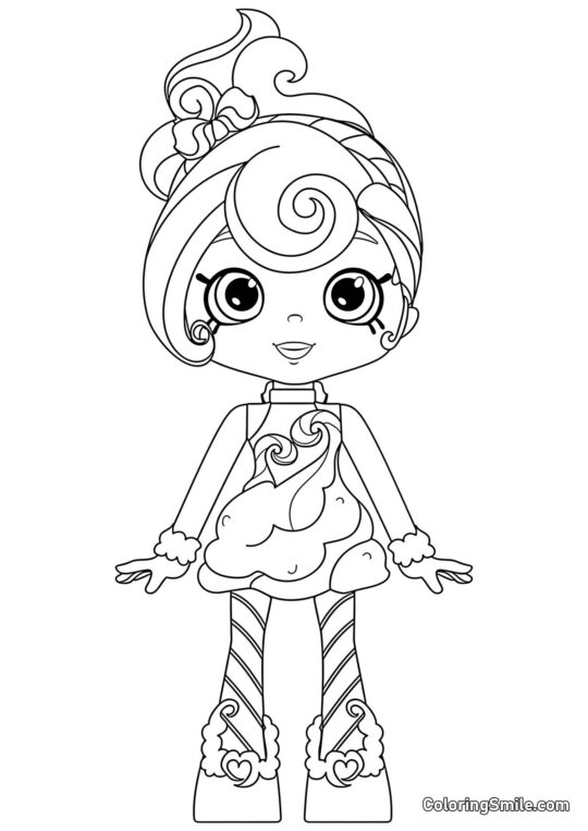 Bonbons Sweets - Page de Coloriage