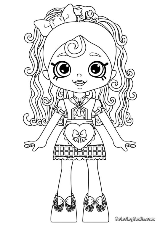 Spaghetti Sue - Page de Coloriage