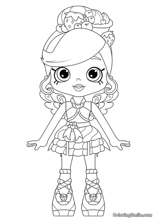 Frya Froyo - Page de Coloriage