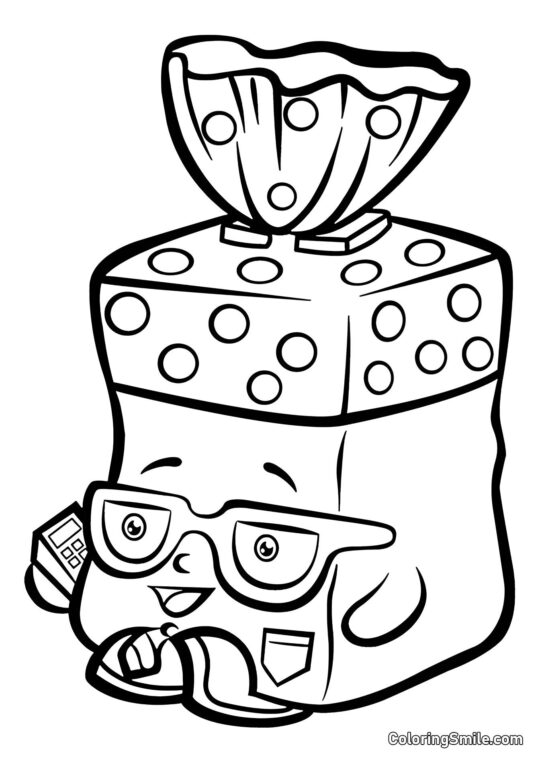 Shopkins Pain Boss - Page de Coloriage