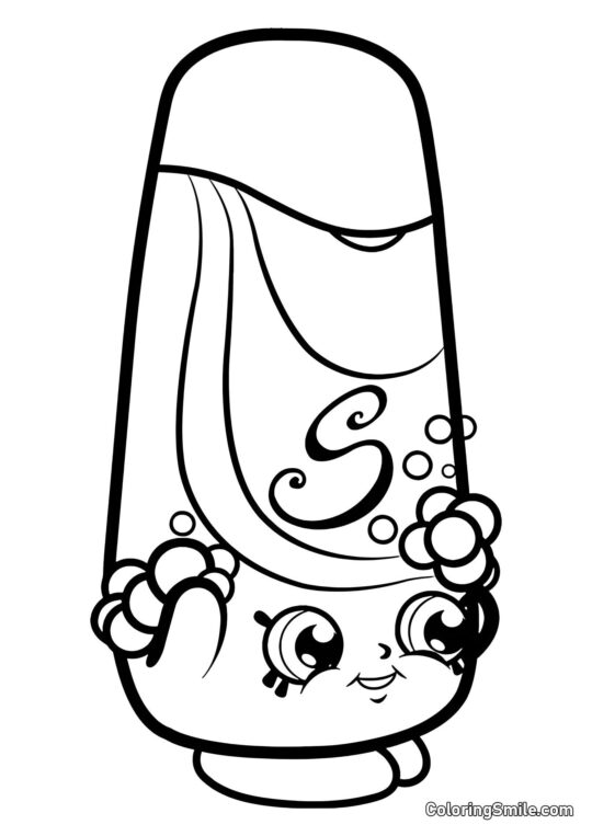 Shopkins Shampi - Page de Coloriage