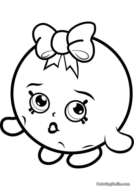 Shopkins Bulle - Page de Coloriage