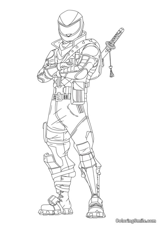 Fortnite Courant - Page de Coloriage