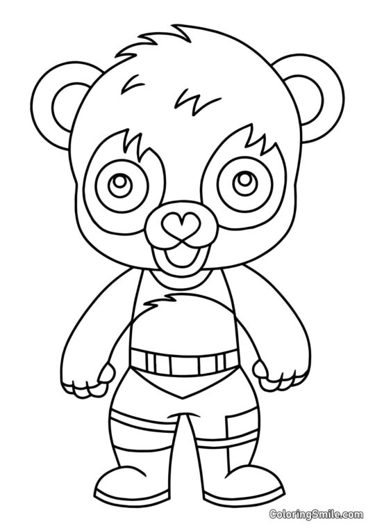 Fortnite Chibi Pandémonium - Page de Coloriage