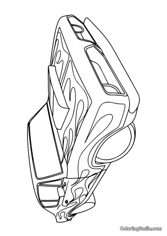 Dodge Hot Wheels - Page de Coloriage