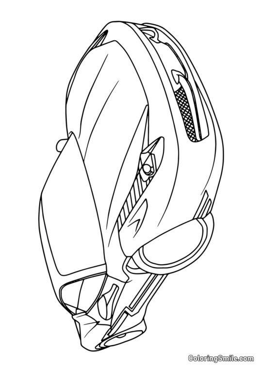 Ferrari Hot Wheels - Page de Coloriage