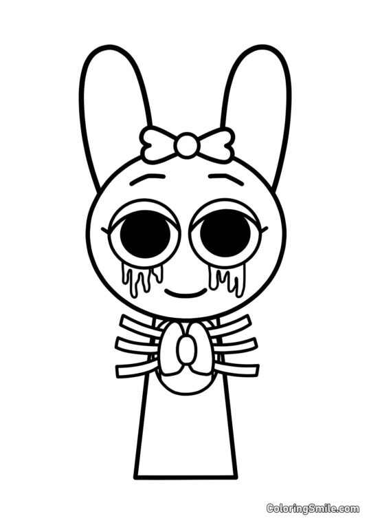 Horreur Pinky Horreur Pinky - Page de Coloriage