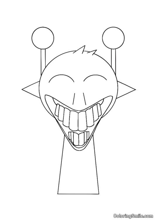 Horreur Sprunk Simon Horreur Sprunk Simon - Page de Coloriage