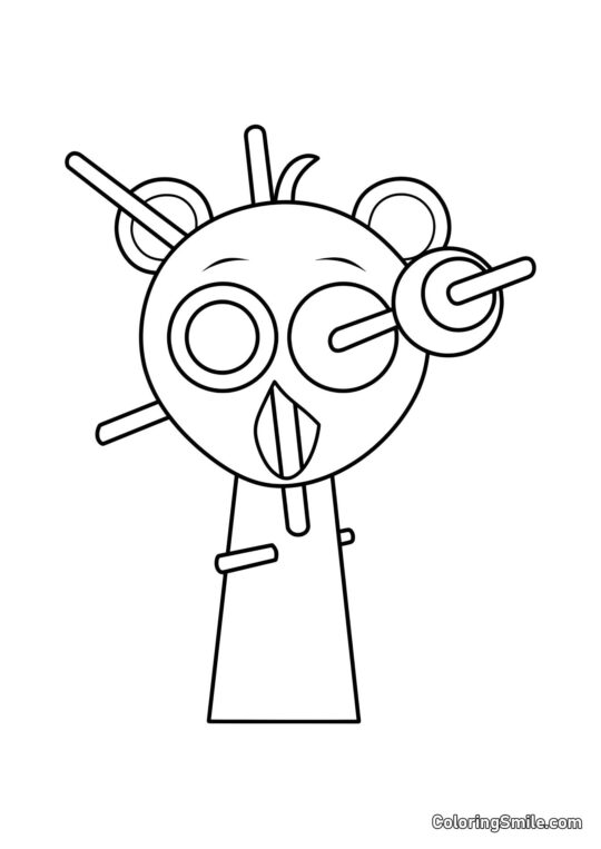 Horreur Sprunk Ciel Horreur Sprunk Ciel - Page de Coloriage