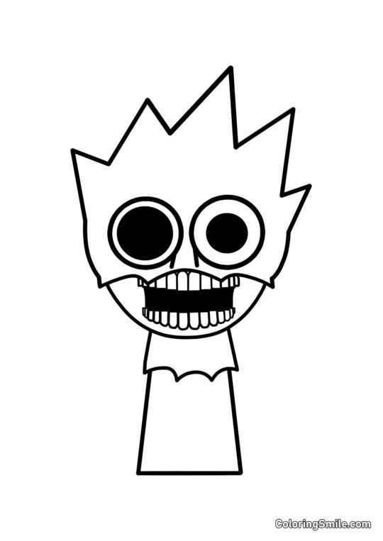 Horreur Sprunk OVAKS Horreur Sprunk OVAKS - Page de Coloriage