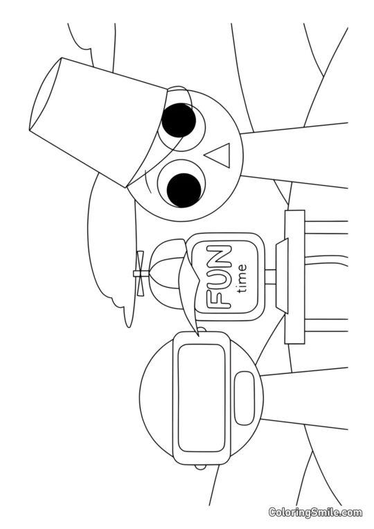 Il est Temps de S’Amuser avec Sprunki Il est Temps de S’Amuser avec Sprunki - Page de Coloriage