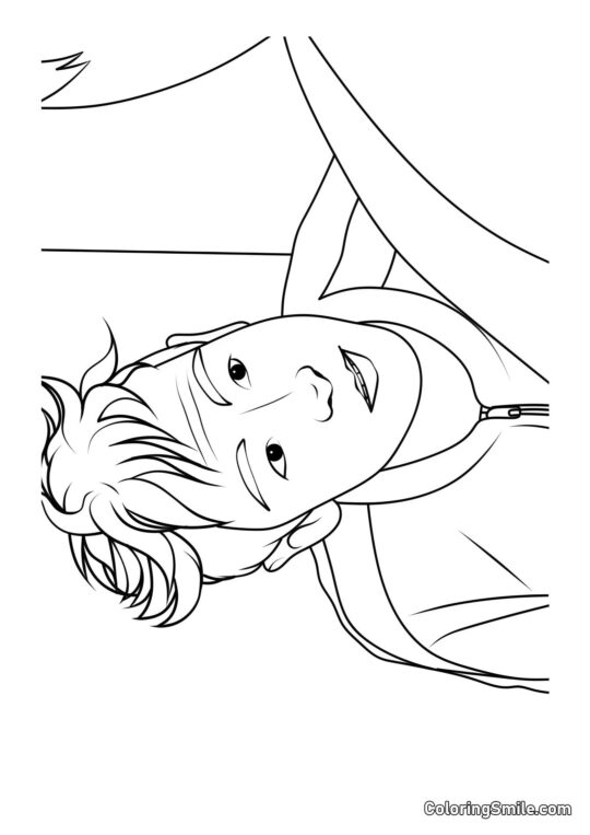 Choi Su Bong (Thanos) de Squid Game 2 - Page de Coloriage