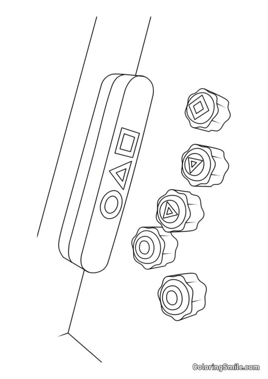 Kong de Squid Game 2 - Page de Coloriage