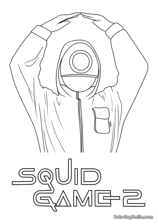 Affiche de Squid Game 2 - Page de Coloriage